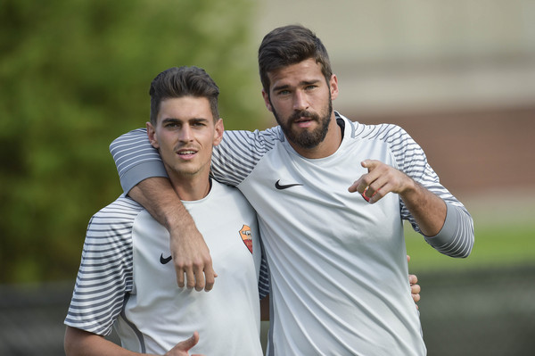 as-roma-training-session-125