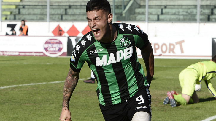 Resultado de imagem para gianluca scamacca sassuolo