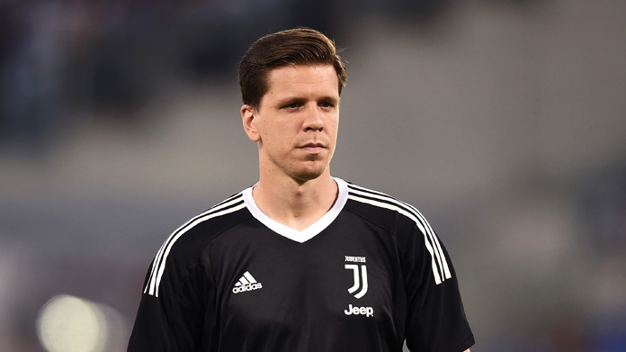 Szczesny con la maglia della Juventus