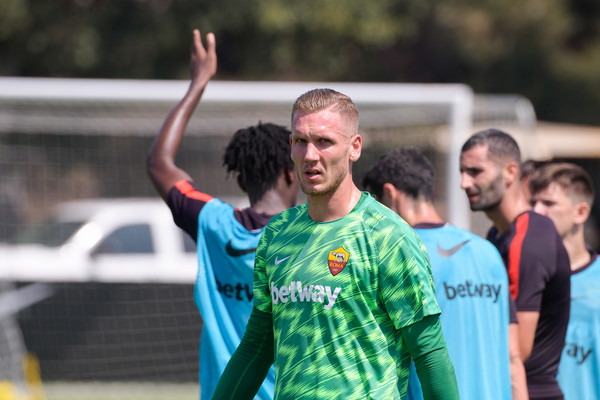 Allenamento ROMA portiere Allenamento ROMA portiere