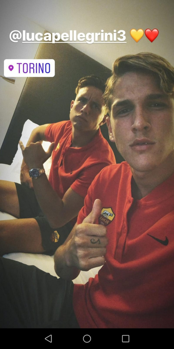 storia-instagram-zaniolo-con-luca-pellegrini-torino-roma