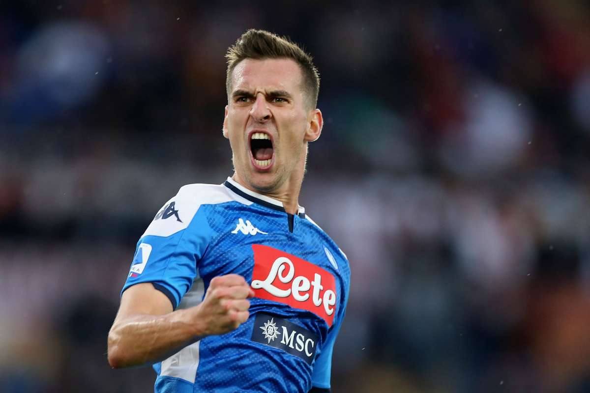 Milik a zero dal Napoli? (Getty Images)