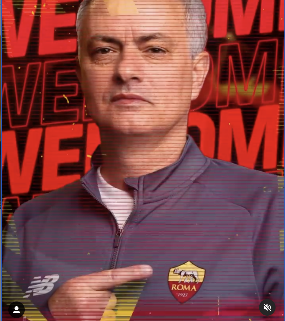 VIDEO - Instagram: Mourinho con la felpa New Balance nel video di  presentazione della Roma » LaRoma24.it – Tutte le News, Notizie,  Approfondimenti Live sulla As Roma